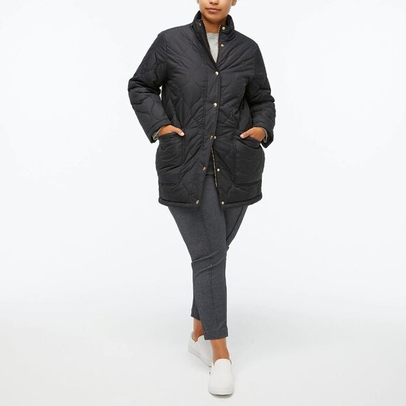 J. Crew Factory Jackets & Blazers - J.Crew Factory City puffer coat AZ561 Green XL